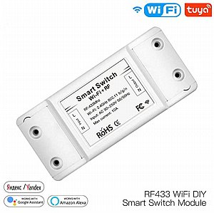 WiFi RF DIY Smart Light Switch Module Universal Breaker Timer Works with Alexa Google Home